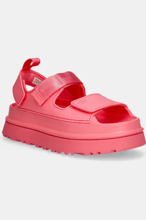 UGG Sandały Goldenglow damskie kolor na platformie 1152685-TPCL