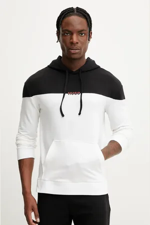 HUGO BOSS Bluza męska kolor z kapturem wzorzysta 50532301