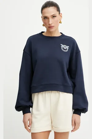 Pinko Bluza bawełniana damska kolor z aplikacją 102827 A2G8