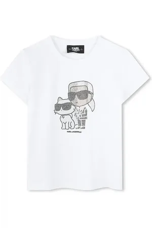 Karl Lagerfeld T-shirt dziecięcy kolor Z30489