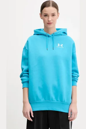 Under Armour Bluza damska kolor z kapturem gładka