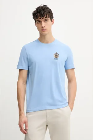 Aeronautica Militare T-shirt bawełniany męski kolor z nadrukiem TS2391J592
