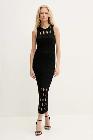 Pinko Sukienka kolor maxi dopasowana 105190 A2LW