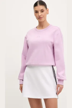 adidas Bluza bawełniana ALL SZN damska kolor gładka JJ1267