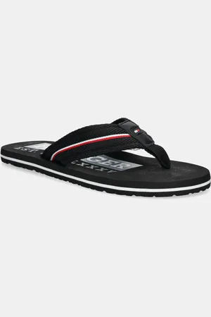 Tommy Hilfiger Japonki CORPORATE HILFIGER BEACH SANDAL męskie kolor FM0FM05436