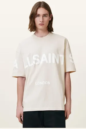 AllSaints T-shirt bawełniany BIGGY męski kolor z nadrukiem M088PB
