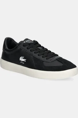 Lacoste Sneakersy skórzane BASESHOT PRO męskie kolor 49SMA0063