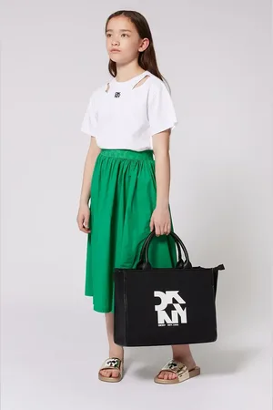 DKNY T-shirt bawełniany dziecięcy kolor D62316