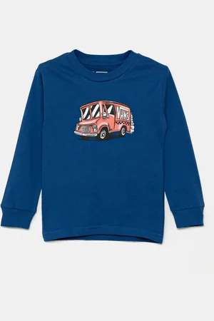 Vans Longsleeve bawełniany dziecięcy Free Shipping kolor z nadrukiem VN000MMF7WM1