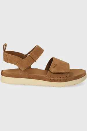 UGG Sandały zamszowe dziecięce GOLDENSTAR kolor