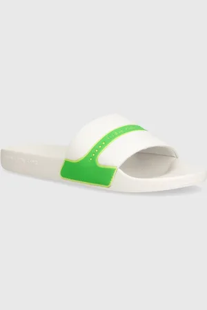 Calvin Klein Klapki SLIDE NEOPRENE SNAP męskie kolor YM0YM00960