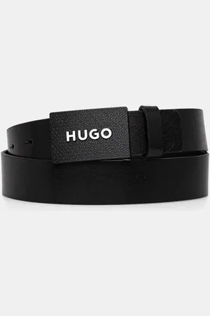 HUGO BOSS Pasek skórzany męski kolor 50536879