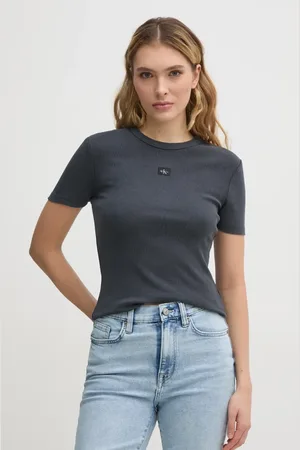 Calvin Klein T-shirt damski kolor J20J225244
