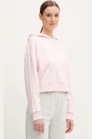 Guess Bluza YARROW damska kolor z kapturem z aplikacją V5GQ17 KCRT1