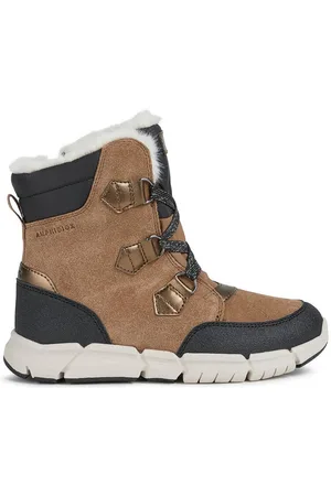 Geox Buty skórzane dziecięce kolor