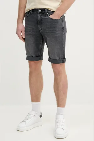Calvin Klein Szorty jeansowe męskie kolor J30J327515