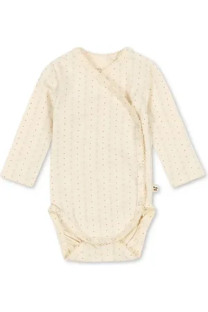 Konges Sløjd Body niemowlęce BASIC LS NEWBORN BODY GOTS KS102243