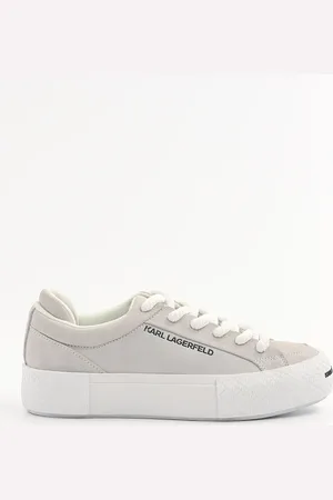 Karl Lagerfeld Tenisówki zamszowe SKATE LO LACE kolor KL50722