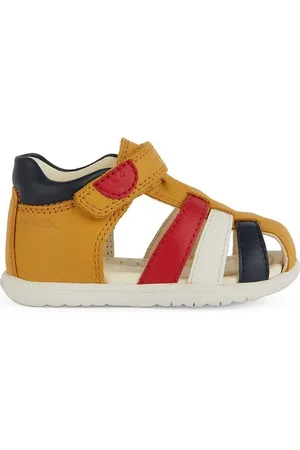 Geox Sandały skórzane dziecięce SANDAL MACCHIA kolor