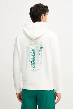 Pepe Jeans Bluza bawełniana DOMINIC HOODIE męska kolor z kapturem z nadrukiem PM582830