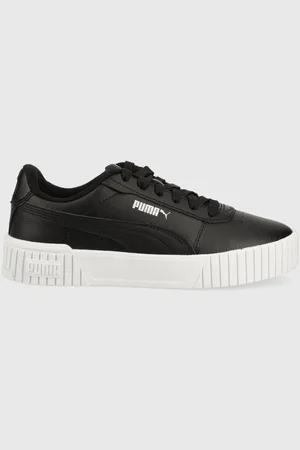 PUMA Sneakersy skórzane dziecięce Carina 2.0 Jr kolor