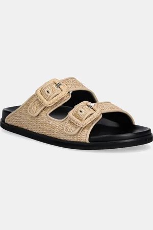 HUGO BOSS Klapki Freyah damskie kolor 50542333