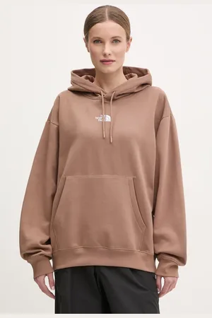 The North Face Bluza Essential damska kolor z kapturem gładka NF0A89EN6IH1