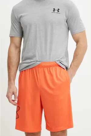 Under Armour Szorty treningowe Tech Graphic kolor czerwony 1306443
