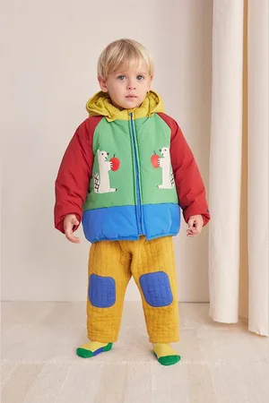 Bobo Choses Kurtka niemowlęca Hungry Squirrel kolor 224AB096