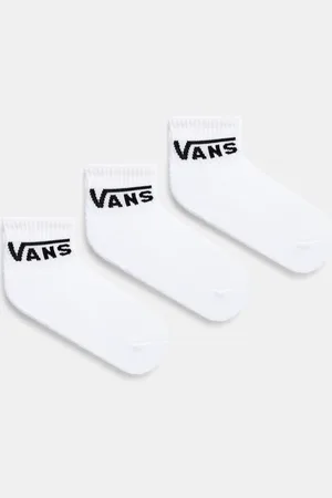 Vans Skarpetki dziecięce CLASSIC HALF CREW 3-pack kolor VN000J5BWHT1