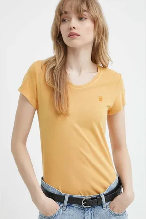 G-Star T-shirt bawełniany kolor