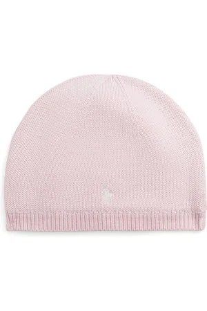 Ralph Lauren Czapka bawełniana dziecięca kolor 323953201004