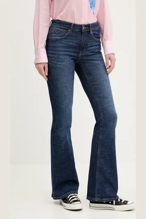 Desigual Jeansy KUSAMA damskie medium waist 25SWDD74