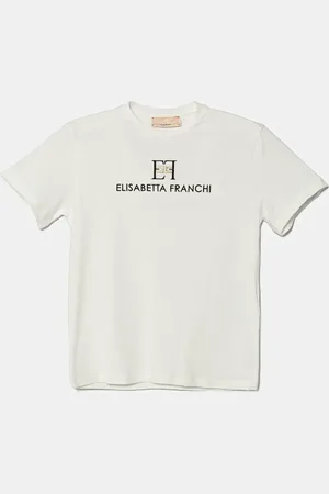 Elisabetta Franchi T-shirt dziecięcy kolor EFTS229.0.JE006