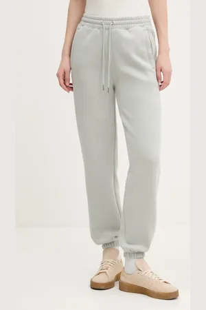 Abercrombie & Fitch Spodnie dresowe damskie kolor gładkie KI147-5005