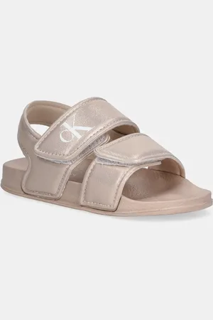 Calvin Klein Sandały dziecięce kolor V1A2-82062
