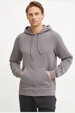 HUGO BOSS Bluza bawełniana męska kolor z kapturem 50520502