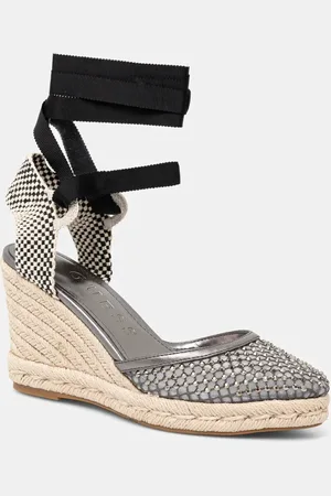 Guess Espadryle CHARMI kolor na koturnie FLJCHA FAB04