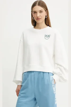 Pinko Bluza bawełniana damska kolor z aplikacją 102827 A2G8