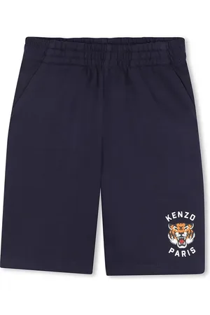 Kenzo Szorty bawełniane dziecięce kolor K61122