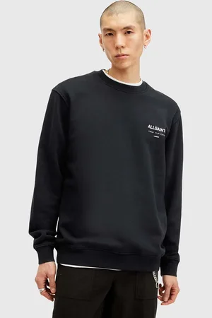 AllSaints Bluza bawełniana UNDERGROUND męska kolor M033NB