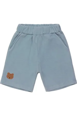 Donsje Szorty bawełniane dziecięce Ithri Shorts Bear kolor gładkie 4096001