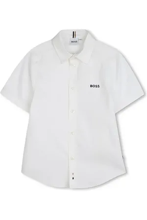HUGO BOSS Koszula bawełniana dziecięca kolor J52273
