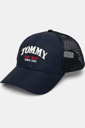 Tommy Hilfiger Czapka z daszkiem dziecięca kolor z aplikacją AU0AU01953
