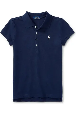 Ralph Lauren T-shirt dziecięcy kolor z kołnierzykiem 313573242008