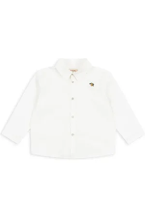 Konges Sløjd Koszula bawełniana dziecięca ROLF SHIRT GOTS kolor KS102088
