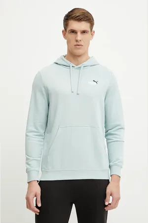 PUMA Bluza męska kolor z kapturem z aplikacją 684719