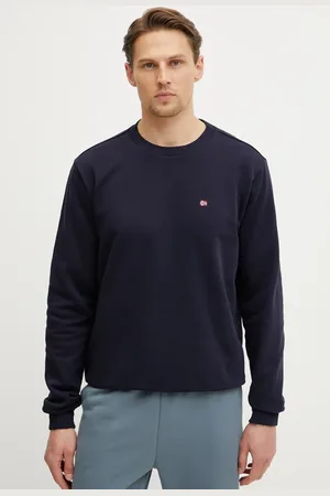 Napapijri Bluza bawełniana Balis Crew męska kolor gładka NP0A4H891761