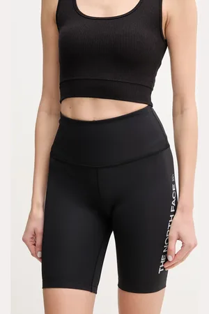 The North Face Szorty sportowe Flex damskie kolor z nadrukiem high waist NF0A8BQNJK31