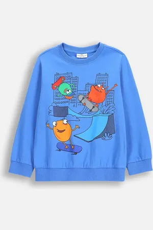 COCCODRILLO Bluza bawełniana dziecięca kolor z nadrukiem EVERYDAY BOY